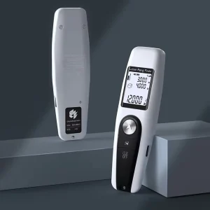 OEM Mini Handheld Laser Rangefinder and Distance Meter with 40M Range Grade II Laser IP54 Rated Metal Construction White 6.0x
