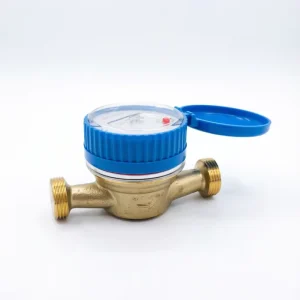 OEM ODM Brass Mechanical Single Jet Hot Cold Water Flow Meter for Domestic Home Use