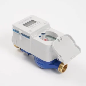 OEM ODM IP68 Horizontal Brass Prepaid IC Card Smart Water Meter for Home Application