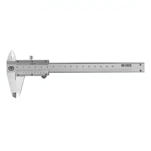 OEM ODM Industrial Vernier Caliper 150MM 200MM 300MM High-Precision Stainless Steel Measuring Tool with Satin Chrome Finish