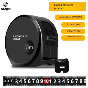 OEM Plastic Metric Measuring Tape with Retractable Automatic Return Multifunctional Household Woodworking Tool