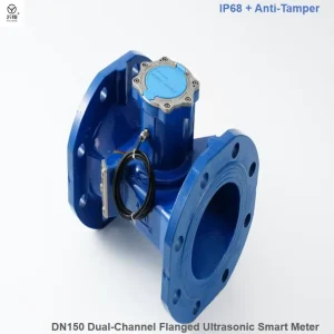 OEM Supported Smart Water Meter Wired Remote Reading Ultrasonic Water Meters High Accuracy Industrial Digital Water Flow Meter