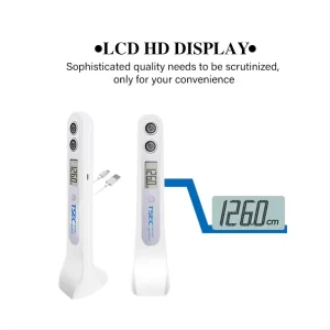 OEM Ultrasonic Height Measure Stick 200cm LCD HD Display 1CM Accuracy for Hospital School Home Use Fast Shipment