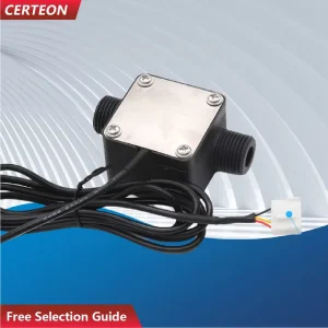 OF05ZAT Gear Flow Sensor G1 2 Hall Effect Liquid Flow Meter DC3.5 24V Pulse Output High Precision Oil Water Milk Detergent