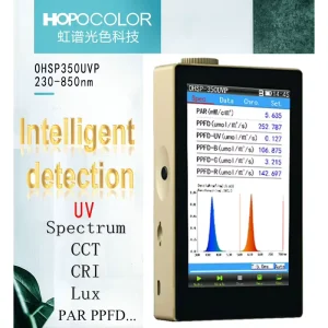 OHSP-350UVP 230-850nm Spectrometer UV PAR Meter PPFD Measurement for Grow Light Full Spectrum