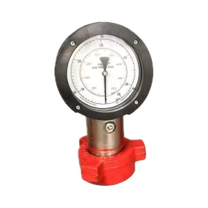 Oilfield Drilling Torque Gauge Precision 6inch Column Union Flange 2″1502M Union Pressure Gauge 10000psi