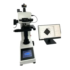 Online Connect Software Control Auto Turrent Fully Automatic Vickers Hardness Tester Micro Vickers Multi point Continuous Test