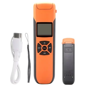 Optical Power Meter High Precision Mini Fiber Attenuation Tester Rechargeable LCD Display Multiple Range 5G TCP POE GSM/GPRS