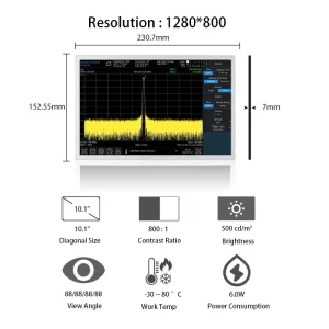 Original Innolux 10.1” 1280×800 LCD Panel G101ICE LH1 Spectrum Analyzer Wide Temp Display 10.1 Inch TFT LCD Modules