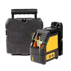 Outdoor Floor 360 Degree Self leveling 2 Lines 4D Rotary Laser Levels Green Yellow