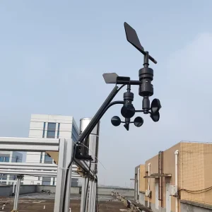 Outdoor IP65 Waterproof Digital Weather Station IoT Cup Style Anemometer RS485 4 20mA 0 5V RS232 Output Pulse Wind Speed Sensor