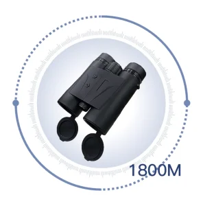 Outdoor IP67 Waterproof 10X42 Laser Rangefinder Binoculars Telescope Tactical Hunting 1800 Meters Long Laser Rangefinder