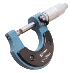 Outside Micrometer Outside Caliper Precision Measuring Tool Mechanical Automatic Scale Durable 0-25mm