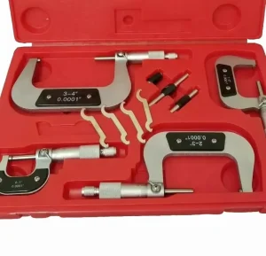 Outside Micrometers Set 1″/2″/3″/4″