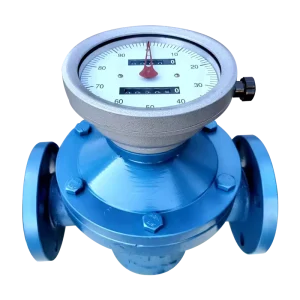 Oval Gear Flowmeter Fuel Level Measurement High Viscosity Mechanical LCD Display High Temperature Accuracy 0.5 Medium