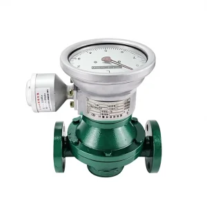 Oval Gear Volumetric Flow Meter with Digital Display for Liquid Oil Heavy Oil