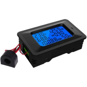 P06S-20 Multi-Functional Digital Display Energy Meter 20A 100A AC 110-250V Power Energy Ammeter Voltmeter