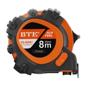 P20 ABS Jacket High Accuracy Metric Double Sided Shock Proof Wear Resistant Professional Steel Tape Support Customization