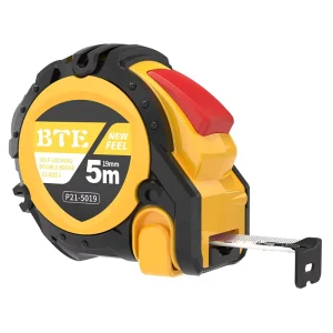 P21 Professional 3m 5m 7.5m 8m 10m Long Service Life PVC Rubber Grip Measuring Tape Measure