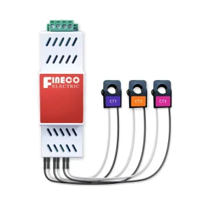 PA300 Din Rail Three-Phase Power Meter AC Voltage Current with RS485 MODBUS-RTU Output CT High Accuracy Industrial Use