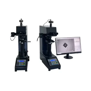 PC linked Software Controlled Closed loop Automatic Turret Vickers Hardness Tester HV Sclerometer Thin Metals Chromium Coating