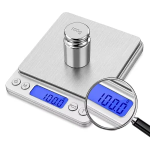 PCS Counting Tare Mode Kitchen Stainless Steel Digital Electronic Scale LCD Screen Food Portion Home