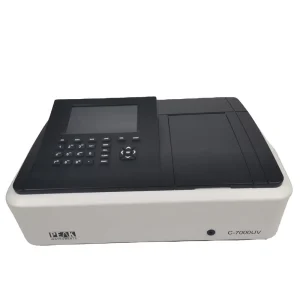 PEAK Instruments Button Type Single Beam 190 1100nm Wavelength Range 2nm UV Visible Spectrophotometer