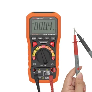 PEAKMETER PM8250 Auto Range Digital Multimeter 1700V Voltmeter 6000 Count Display Data Hold NCV Detection MAX MIN PEAK REL LPF