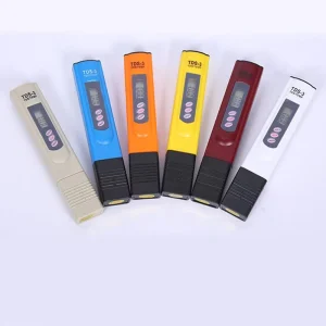 PH Meter 0~9990ppm Portable LCD Digital Water Tester Quality Testing Pen Purity Filter TDS Meter Temp Tools Accessory