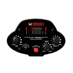 PI200 Pulse Induction Metal Detector Industrial Deep Underground Gold Silver Finder High Precision Long Range Location