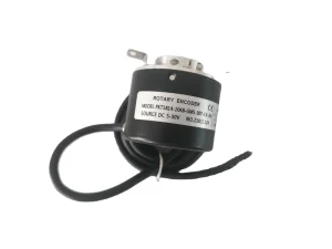 PKT5814 GM5 30T CX 2M SF 58mm Hollow Shaft Rotary Encoder 2048PPR DC5 30V Differential RS422 2M Metal Gland Cable