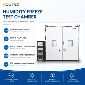 PLC Control 6 Modules SUS304 Walk in Humidity Freeze Test Chamber for Solar PV Panel IEC Standard Test