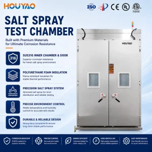PLC Touchscreen Salt Spray Corrosion Test Chamber With 100 Programs and Excel Data Export