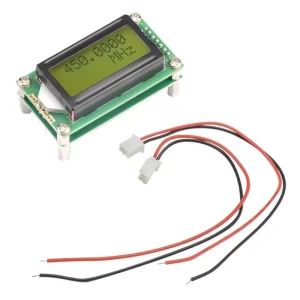 PLJ-0802-E 1MHz~1200MHz Frequency Counter 8-digit Digital Display Frequency Meter DC 9V~12V