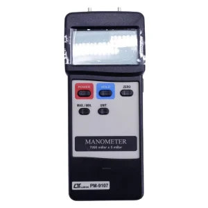 PM 9107 Digital Manometer Pressure Gauge Pressure Difference Meter