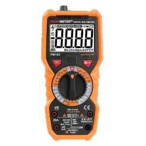 PM18C Multimeter Digital High-Precision Display Universal Meter Smart Burn-Proof Electrical Professional Capacitance Meter