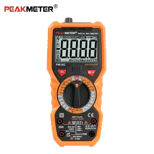 PM18C Peakmeter Trms Digital Multimeter LCD Display ISO9001 for 1 Year Warranty-Professional Lab Equipment for Temperature