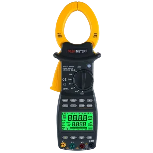 PM2203 Power Meter Clamp Three Phase Digital T RMS Measurement RS232 Certification Active Power Factor 50mm Jaw 600V