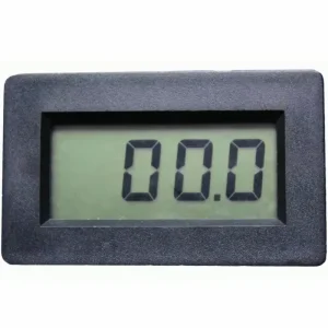 PM438 Digital Panel Meter OEM DC Voltage Snap Install LED 3 Digits Black Aluminum Alloy 0.2 Accuracy 1-5V DC Factory
