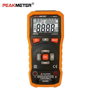 PM5318 Peakmeter LCR Meter Multimeter LCD Display Backlight Resistance Capacitance Inductance Test 6000 Counts