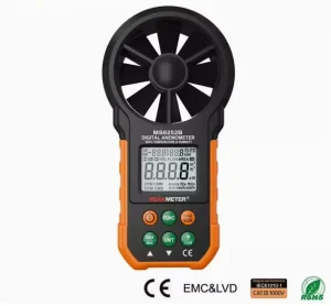 PM6252B Digital Anemometer Handheld Anemometer High-precision Wind Speed and Air Volume Testing