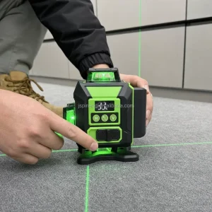 PN YQ006G DIY Industrial Grade 16 Line Green 520nm Beam 50m 360 Pendulum Auto Self Leveling Rotary Cross Laser Level