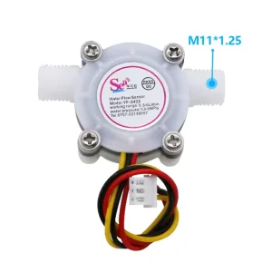 POM Material 1/4” Inch Water Flow Sensor for RO Filter Machine Micro Flow Range 0.3-5L/min 0.8MPA OEM YF-S402