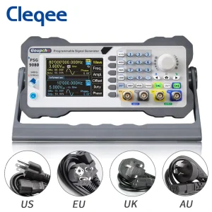 PSG9080 80MHz Programmable Digital Control DDS Signal Generator Dual Channel Aribitrary Waveform Function Phone Control