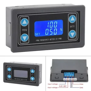 PWM Pulse Frequency Duty Cycle Adjustable Module Square Wave Rectangular Wave Signal Generator XY PWM