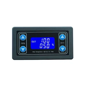 PWM Signal Generator Frequency Meter XY-PWM Duty Cycle Adjustable 1Hz Resolution Signal Source Panel Meter 3.0-4.9