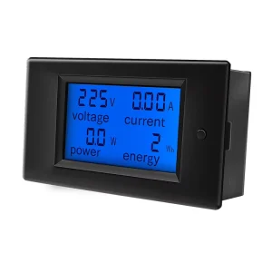 PZEM 021 220V 20A Mini Electric Energy Meter 4in1 Digital Panel AC Single Voltage Current Power kWh Voltmeter LCD Display