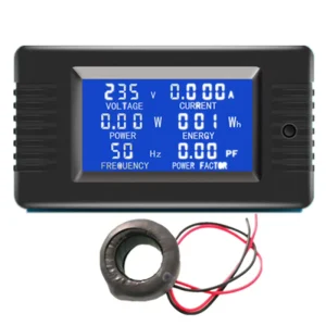 PZEM 022 AC 220V 6in1 Volt Amp Watt Frequency Voltmeter Kwh Meter Digital Wattmeter Single Phase Electric Energy Meter