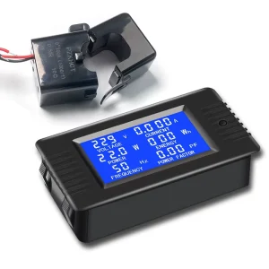 PZEM 022 Peacefair 6in1 Split CT 100A 1.0 Grade Accuracy Energy Consumption Current Watt Measurement Meter Power Meter