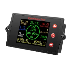 PZEM-041 8-100V 50-500A Battery Coulometer Professional Battery Tester Monitor Battery Capacity Indicator Display